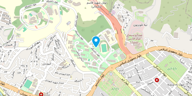 شیراز، میدان ارم دانشگاه شیراز، ساختمان معاونت فرهنگی سالن شهرراز